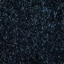 Grace Black Small Shag Rug in Size 110cm x 160cm