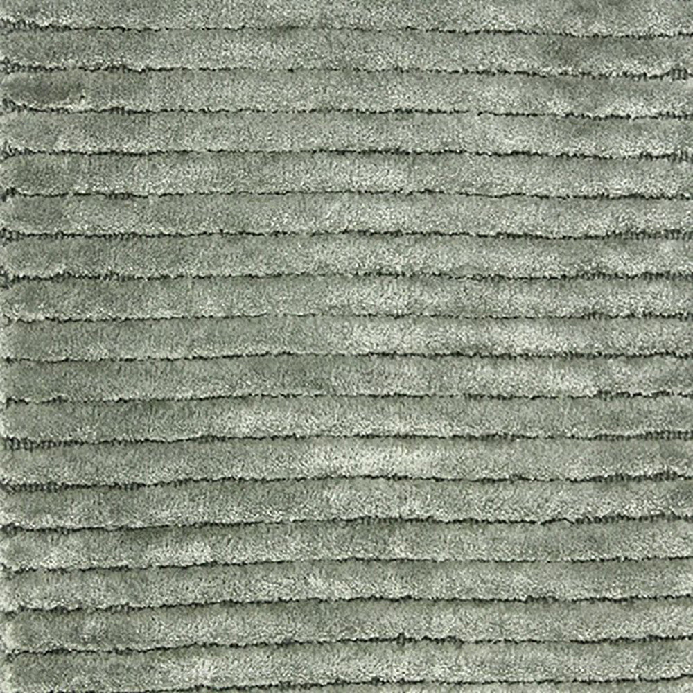 Cashmere Large Wool Silk Rug Silver in Size 200cm x 300cm-Rugs 4 Less