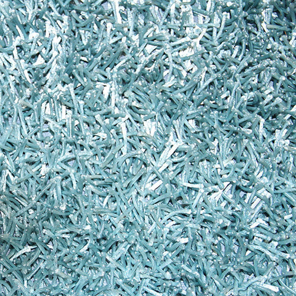 Grace Sky Shag Rug in Size 150cm x 220cm-Rugs 4 Less