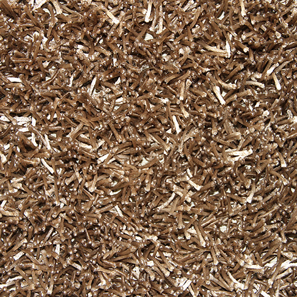 Grace Taupe Small Shag Rug in Size 110cm x 160cm-Rugs 4 Less