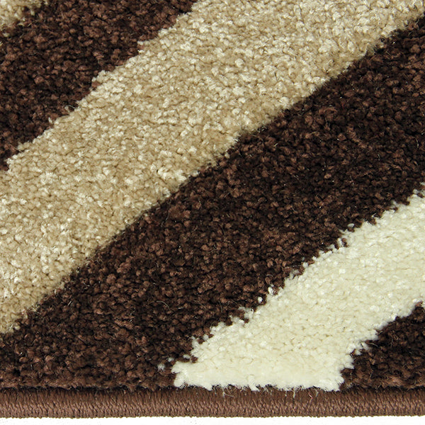 Monte-Carlo 8590A D-Brown-FD Rug in Size 160cm x 230cm-Rugs 4 Less