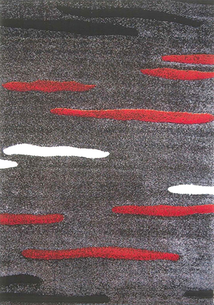 Nova 9025 Grey Extra Large Rug in Size 240cm x 340cm-Rugs 4 Less