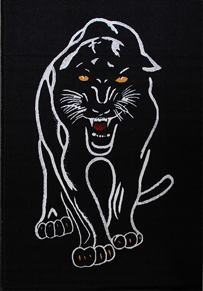 Animal Print Rug Panther in Size 110cm x 160cm-Rugs 4 Less