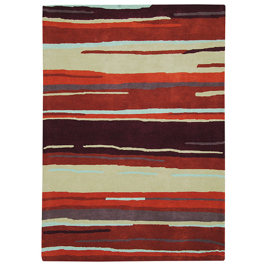 Province Wool Rug Rustic in Size 160cm x 230cm-Rugs 4 Less