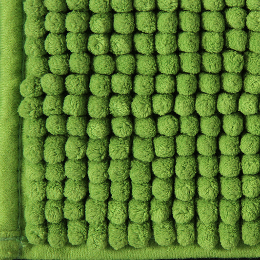 Toggle Bath Mat Green in Size 50cm x 80cm-Rugs 4 Less
