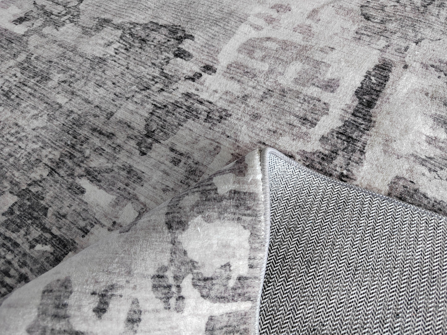 Echo 200 Grey Washable Rug