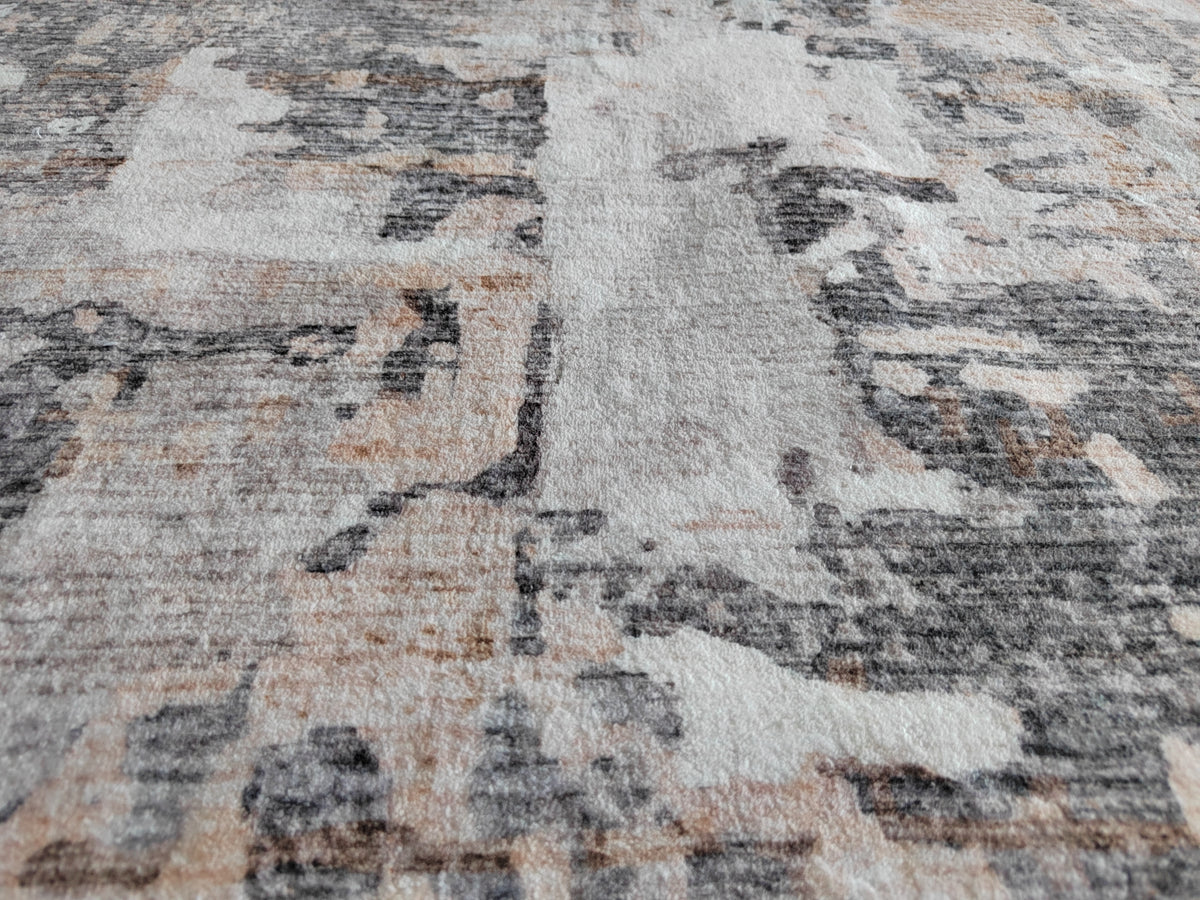 Echo 202 Grey Biege Washable Rug