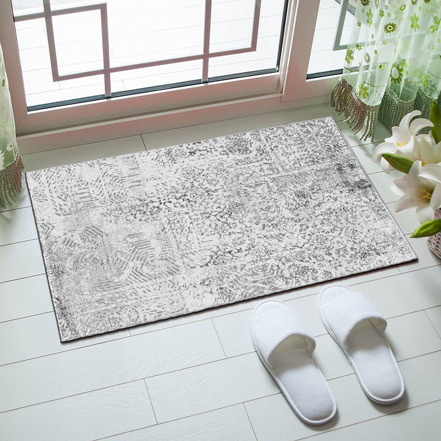 Echo 500 Indoor Washable Mat Grey