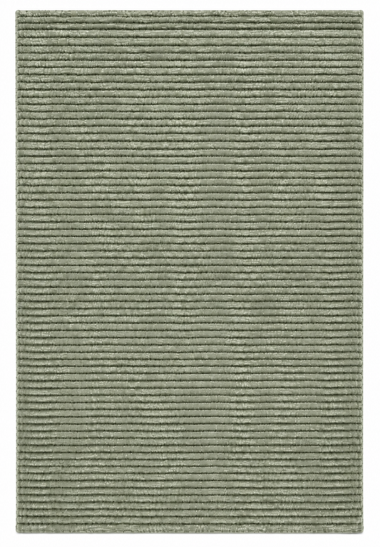 Cashmere Wool-Viscose Rug Moss in Size 160cm x 230cm