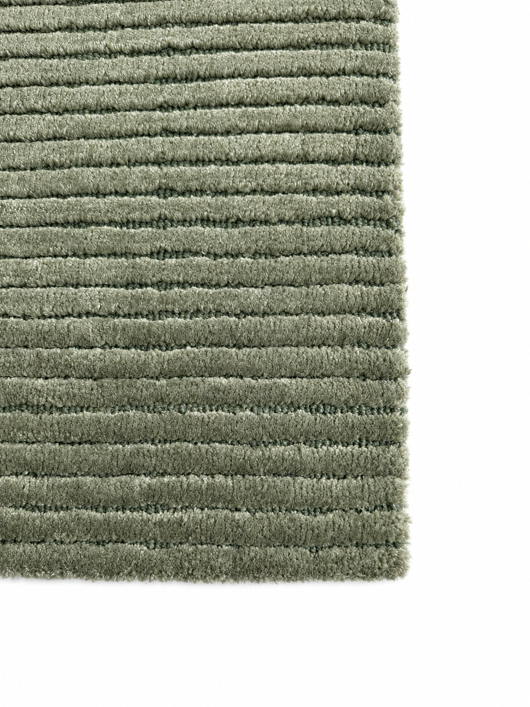 Cashmere Wool-Viscose Rug Moss in Size 160cm x 230cm