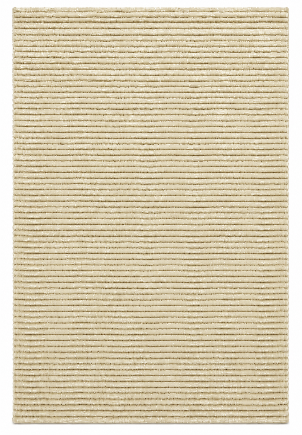 Cashmere Wool-Viscose Rug Sand in Size 160cm x 230cm