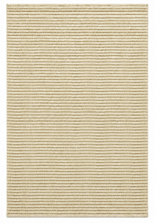 Cashmere Wool-Viscose Rug Sand in Size 160cm x 230cm