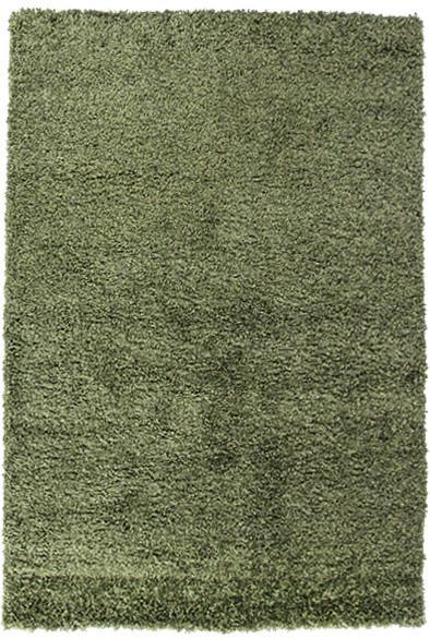 Astro Green Shag Rug in Size 160cm x 230cm-Rugs 4 Less