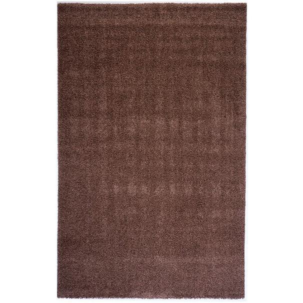 Astro Taupe Shag Rug in Size 160cm x 230cm-Rugs 4 Less