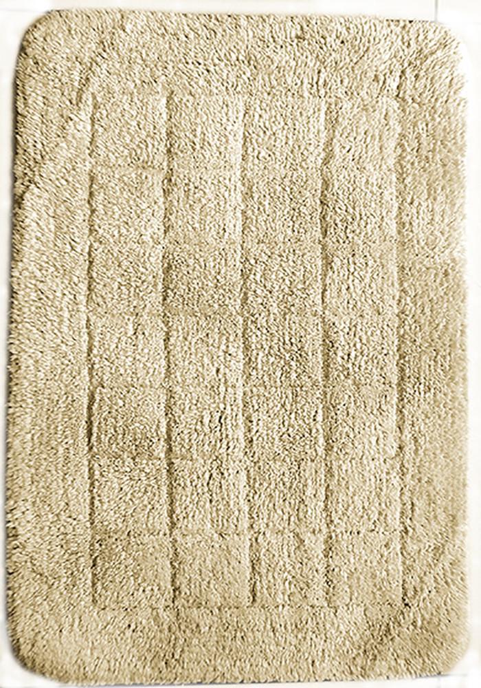 Cotton Bath Mat Ivory in Size 50cm x 75cm-Rugs 4 Less