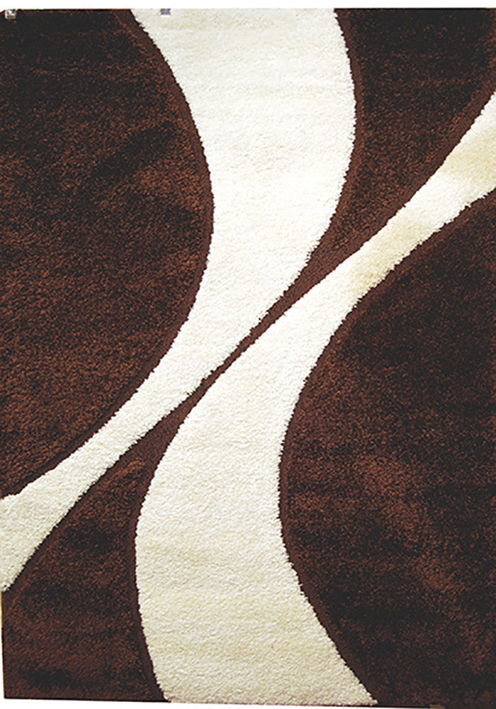 Bolero 9419A-ubx Dark Brown Extra Large Rug in Size 240cm x 340cm-Rugs 4 Less