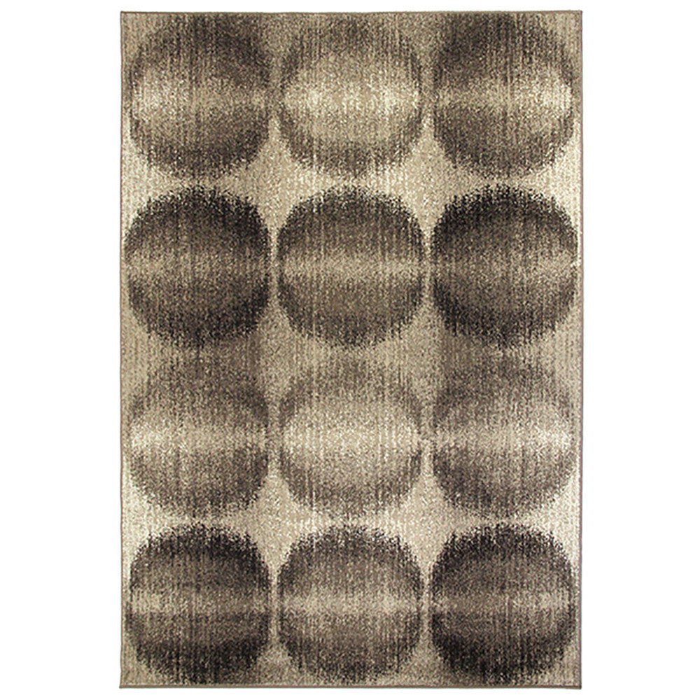 Casa S920 Brown Rug in Size 160cm x 230cm-Rugs 4 Less
