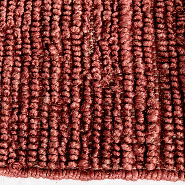 Morocco Jute Rug Red in Size 160cm x 230cm-Rugs 4 Less