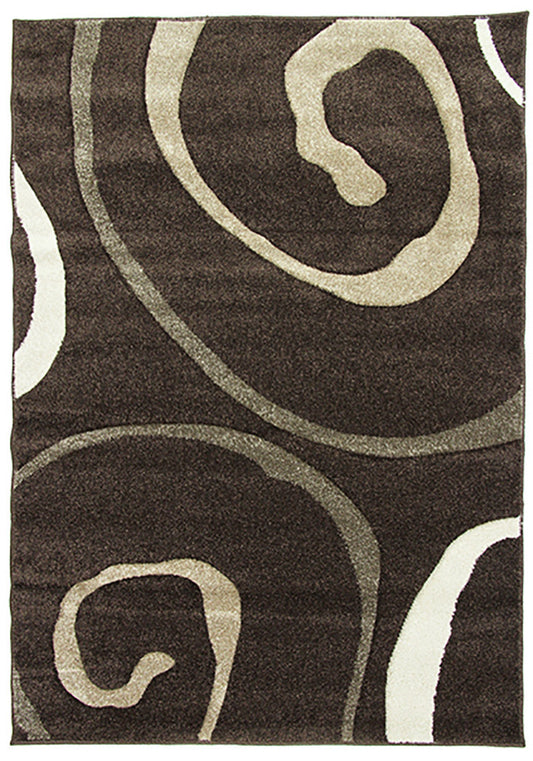Monte-Carlo 8590A D-Br-Fume-FB Large Mat in Size 80cm x 130cm-Rugs 4 Less