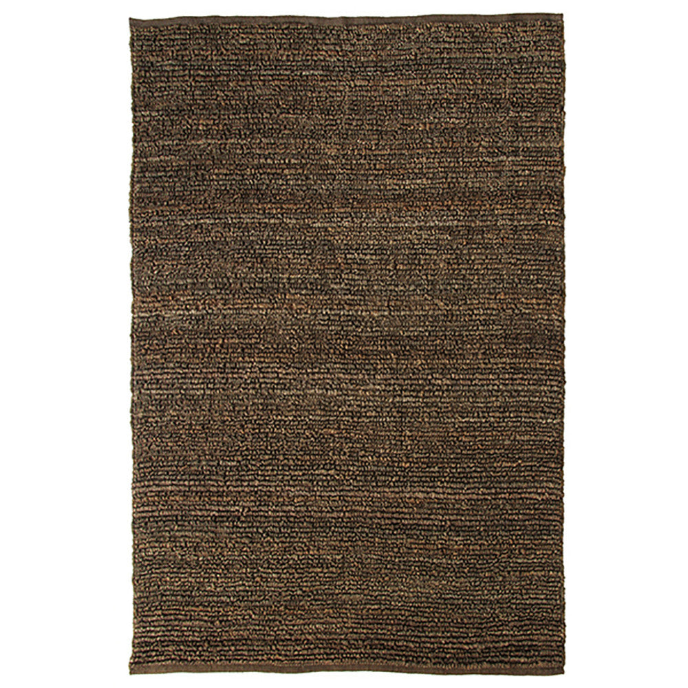 Morocco Jute Rug Brown in Size 160cm x 230cm-Rugs 4 Less