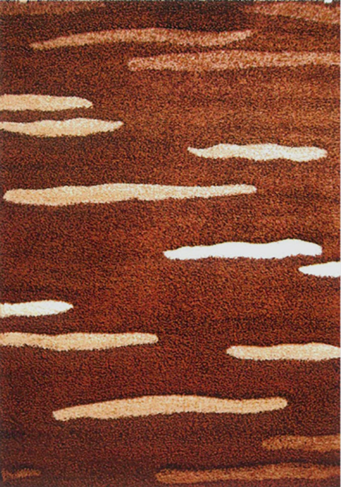 Nova 9025 Brown Extra Large Rug in Size 240cm x 340cm-Rugs 4 Less