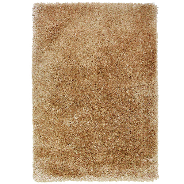 Pluto Biscuit Small Shag Rug in Size 110cm x 160cm-Rugs 4 Less