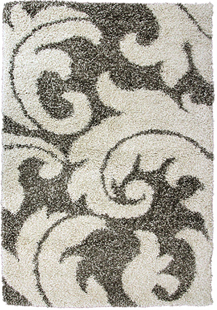 Style-8 Grey Large Rug in Size 200cm x 290cm-Rugs 4 Less