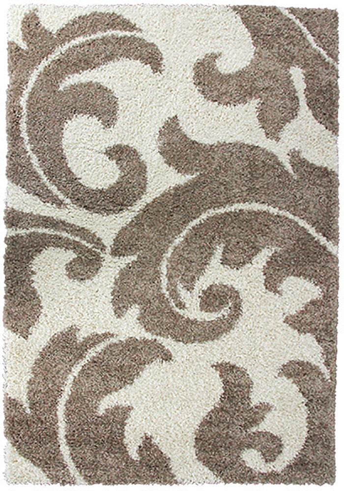 Style-8 Taupe Large Rug in Size 200cm x 290cm-Rugs 4 Less