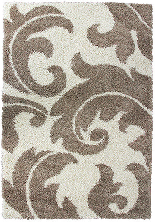 Style-8 Taupe Extra Large Rug in Size 240cm x 330cm-Rugs 4 Less