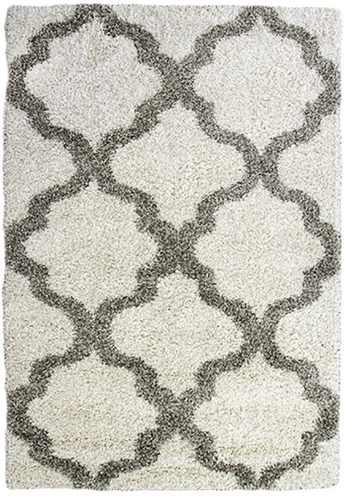 Style-9 Cream Large Rug in Size 200cm x 290cm-Rugs 4 Less