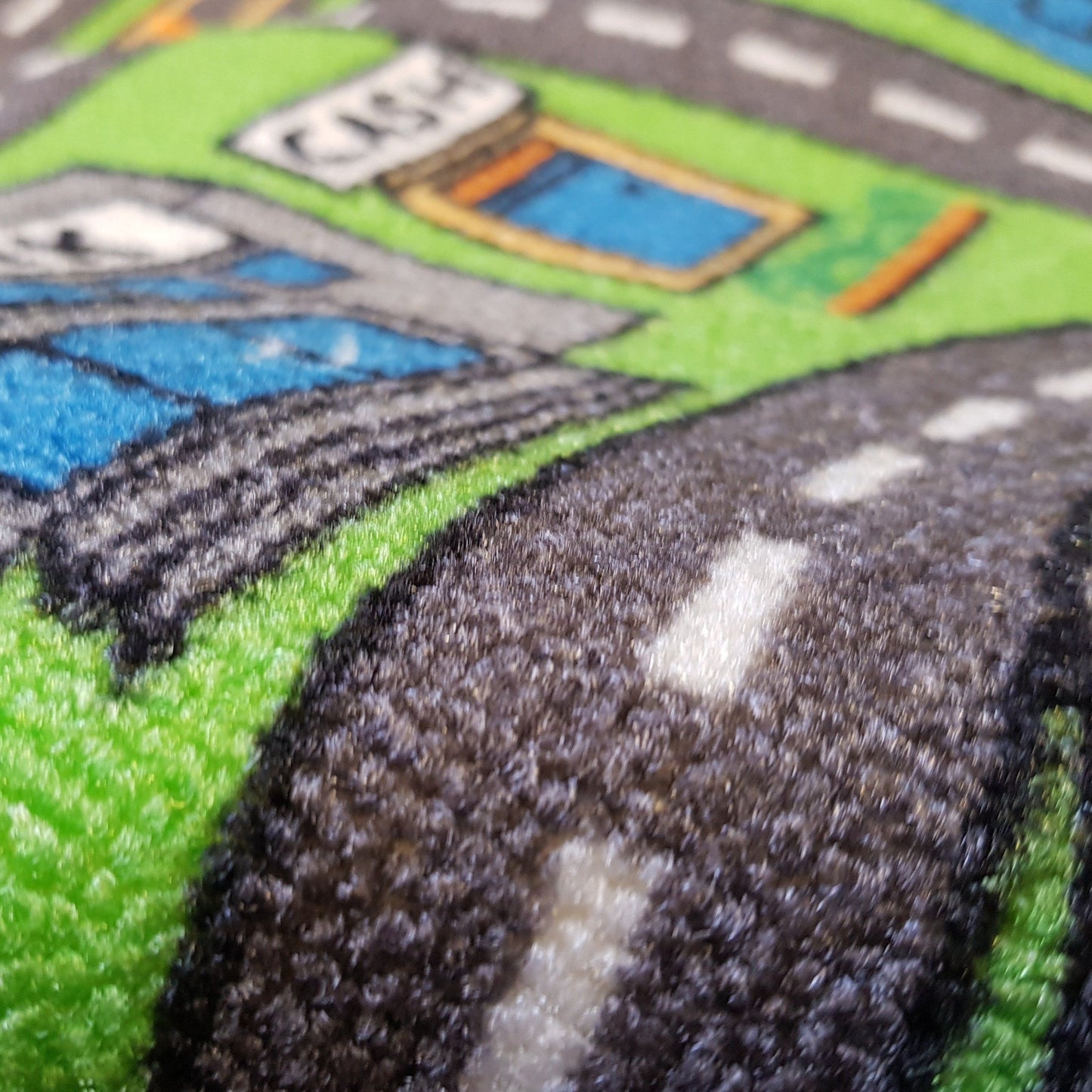 Suburb Kids Car Rug in Size 110cm x 160cm-Rugs 4 Less