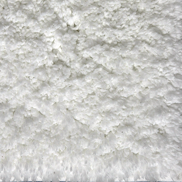 Drylon Bath Mat Arctic White in Size 49cm x 80cm-Rugs 4 Less
